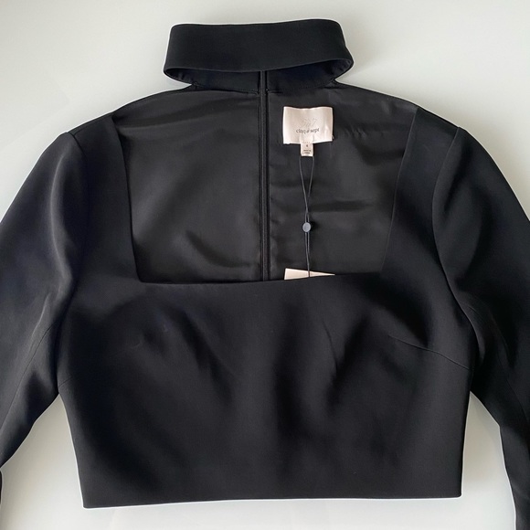 Cinq à Sept Amara Top in Black NWT - Picture 7 of 10